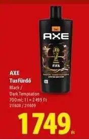 Lidl AXE Tusfürdő ajánlat