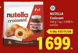 Lidl NUTELLA Croissant ajánlat