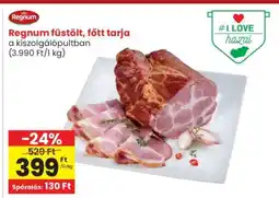Interspar Regnum füstölt, főtt tarja ajánlat
