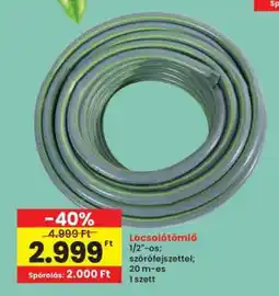 Interspar Locsolótömlő ajánlat