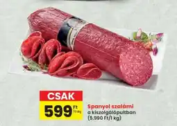 Interspar Spanyol szalámi ajánlat