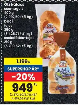 Interspar Ölz kalács csomagolt ajánlat