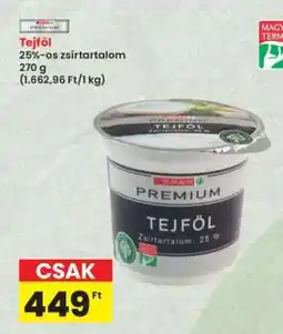 Interspar Tejföl ajánlat