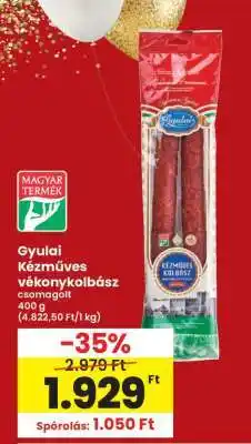 Interspar Gyulai Kézműves Vékonykolbász ajánlat