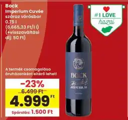 Interspar Bock Imperium Cuvée ajánlat
