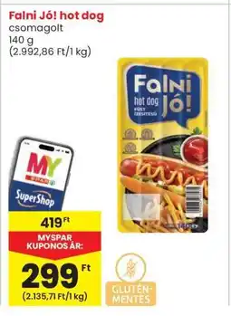 Interspar FALNI JÓ! HOT DOG ajánlat