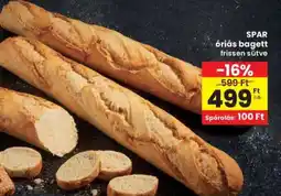 Interspar SPAR óriás bagett ajánlat