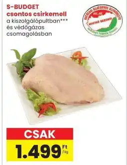 Interspar S-BUDGET csontos csirkemell ajánlat