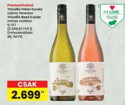 Interspar Pannonhalmi Tricollis Fehér Cuvée / Tricollis Rosé Cuvée ajánlat