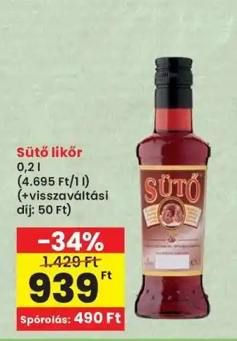 Interspar Sütő Likőr ajánlat