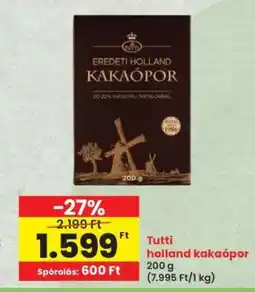 Interspar Tutti Holland kakaópor ajánlat