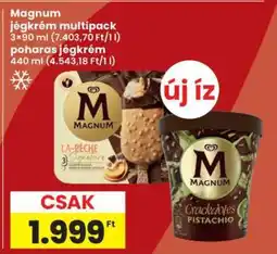 Interspar Magnum jégkrém multipack ajánlat