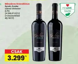 Interspar MÉSZÁROS GRANDIÓZUS ajánlat