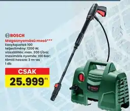 Interspar BOSCH Magasnyomású mosó ajánlat