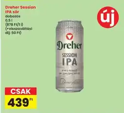 Interspar Dreher Session IPA sör ajánlat