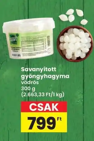 Interspar Savanyított gyöngyhagyma ajánlat