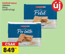 Interspar DESPAR keksz ajánlat