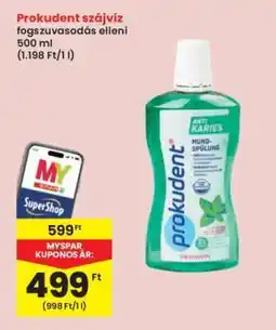 Interspar Prokudent szájvíz ajánlat
