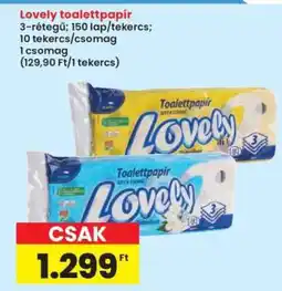 Interspar Lovely toalettpapír ajánlat