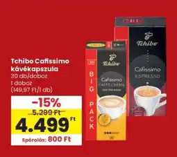 Spar Tchibo Cafissimo Kávékapszula ajánlat