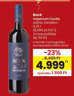 Spar Bock Imperium Cuvée ajánlat