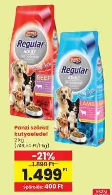 Spar Panzi száraz kutyaeledel ajánlat