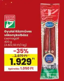 Spar Gyulai Kézműves Vékonykolbász ajánlat