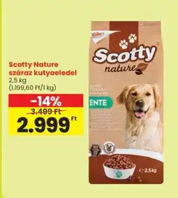 Spar Scotty Nature száraz kutyaeledel ajánlat