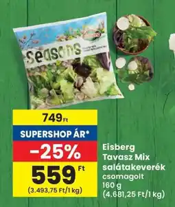Interspar Eisberg Tavasz mix salátakeverék ajánlat