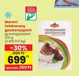 Spar Maroni Fehérarany gesztenyepüré ajánlat