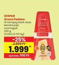 Spar DESPAR Grana Padano ajánlat