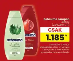 Spar SCHAUMA Sampon ajánlat