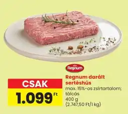 Spar Regnum darált sertéshús ajánlat