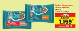 Spar Purina One 4 pack macskaeledel ajánlat
