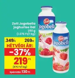 Interspar Zott Jogobella joghurtos ital ajánlat