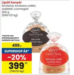 Spar Lipóti kenyér ajánlat