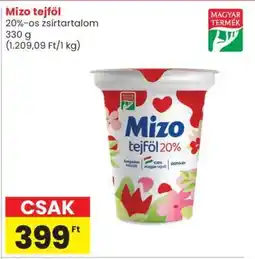 Spar Market MIZO Tejföl ajánlat