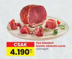 Spar PICK BÉKEBELI FÜSTÖLT KÖTÖZÖTT COMB ajánlat