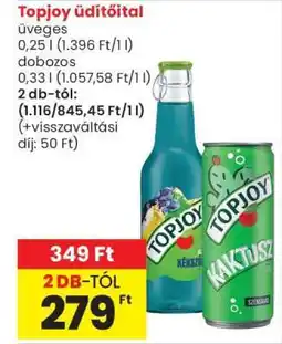 Spar Market TopJoy Üdítőital ajánlat