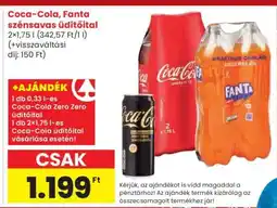 Spar Coca-Cola, Fanta szénsavas üdítőital ajánlat
