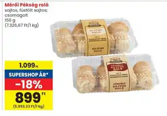 Spar Mérői Pékség roló ajánlat
