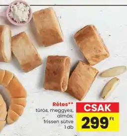 Spar Rétes ajánlat