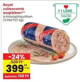 Spar Royal csirkecomb aszpikban ajánlat