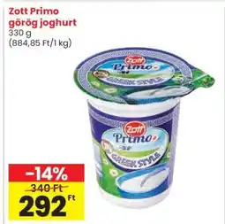 Spar Zott Primo görög joghurt ajánlat