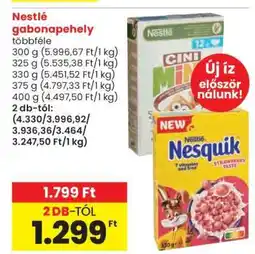 Spar NESTLÉ Gabonapehely ajánlat