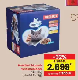 Spar PreVital 24 pack macskaeledel ajánlat