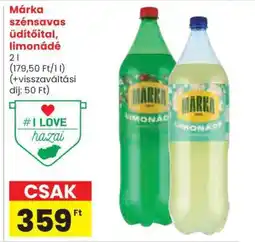 Spar Márka szénsavas üdítőital, limonádé ajánlat