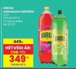 Spar Márka Szénsavas Üdítőital ajánlat