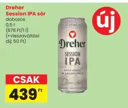 Spar Dreher Session IPA sör ajánlat