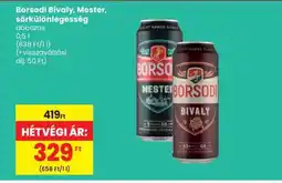 Spar Borsodi Bivaly, Mester, sörkülönlegesség ajánlat
